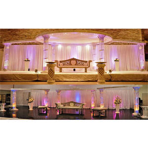 Mandap de Fibra de Cristal para Bodas Asiáticas de Estilo Imperial, Elegante Mandap de Fibra de Cristal para Bodas en Suecia, Mandap de Cristal de Diseño para Bodas en AMÉRICA - Product Image 1