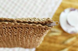 Sac de paille de raphia - Product Image 5
