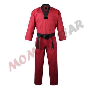 ศิลปะการต่อสู้สวมเครื่องแบบคาราเต้เทควันโดสีขาว - Product Image 6