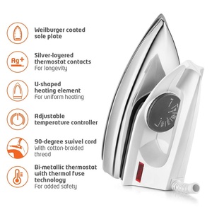 Reve Premium Quality 1000W plancha seca (blanco) - Product Image 3