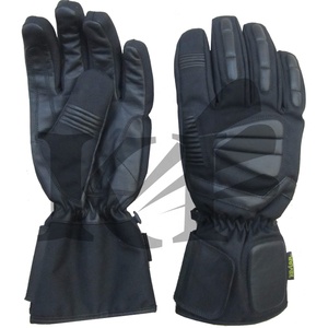 Premium Quality Keven Leather Motorcycle Heated Full Finger Breathable Summer Unisex Gloves USA - Product Image 1