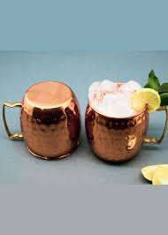 Copper Polished <b>Mug</b> and Customized Size 2 Piece and <b>Handmade</b> Product with bar Wine Use for <b>Mug</b> with Sale - Product Image 4