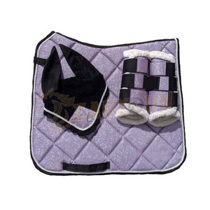 Recién llegado del fabricante, juego de almohadillas de sillín de caballo personalizables de 19MM de alta calidad, forro de polialgodón al mejor precio - Product Image 4