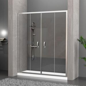 Wholesale Price Simple Bathroom Straight Sliding Door Tempered Glass Shower Room by Brand Avrupadus READY TO SHIP !