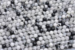 Cuentas de Cuarzo rutilado negro de alta calidad, piedras curativas, piedras de cristal rutilado, cuentas de piedras preciosas de 7/8/10mm - Product Image 4