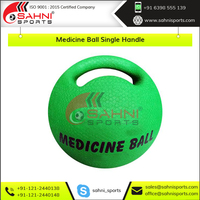 Balón Medicinal Sahni Sports ProGrip de un Solo Agarre – Equipo de Entrenamiento de Fuerza y Fitness Funcional