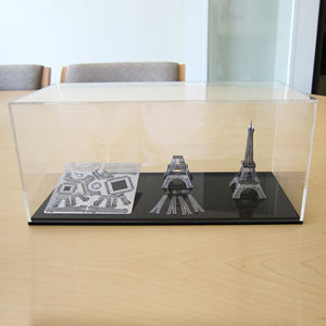 Vente en gros de compartiments de présentoir de cube en acrylique transparent personnalisé de qualité supérieure Boîtes d'affichage de qualité supérieure - Product Image 1