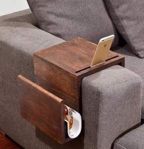 Table d'appoint multifonctionnelle pour canapé, table basse, plateau de repos, accoudoir de canapé, UNIQUE et CONFORTABLE - Product Image 3