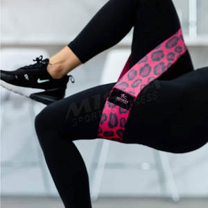 Bande de résistance en tissu robuste pour femmes, levage de poids, bande de résistance, Logo personnalisé, bon marché, confortable et forte pour les hanches - Product Image 3