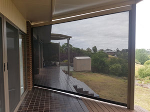 Stores roulants extérieurs, de protection solaire automatique, occultant, coupe-vent, <span class=keywords><strong>canal</strong></span> latéral - Product Image 2