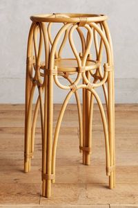 Set of 2 Natural Rattan Indoor <b>Plant</b> Stand, Handcrafted <b>Plant</b> <b>Pot</b> for Decoration, Rattan Planters - Product Image 3