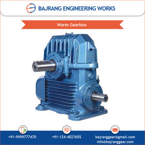 Excelente calidad fuerte construido transmisión gusano de la caja de cambios de la India - Product Image 3