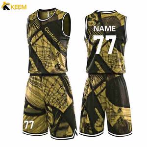 Maillots de basket-ball personnalisés unisexe, ensembles d'uniformes personnalisés, 5 pièces - Product Image 5