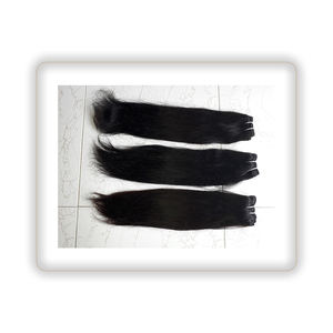 Paquetes de extensiones de cabello humano Remy brasileño al por mayor más populares en India a precios competitivos - Product Image 1