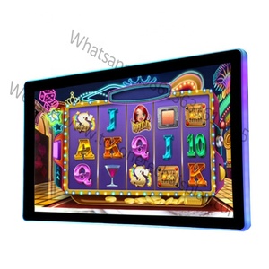 TopOneTech Écran tactile de 18,5 pouces pour <span class=keywords><strong>machine</strong></span> de jeu avec barre LED latérale, moniteur IP 65 étanche, verre trempé - Product Image 2