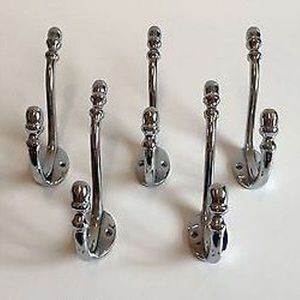 Antique Brass Polished Acorn Vintage End Ball Hot Selling Cast Iron Wall Mounted Coat <b>Hooks</b> Rustic Wholesale Wardrobe Hardware - Product Image 6