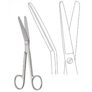 กรรไกรผ่าตัดสแตนเลสคุณภาพสูงขายดีที่สุดของ QNQ รุ่นบางเฉียบ ใช้งานง่าย  พร้อมเครื่องหมาย CE - Product Image 2