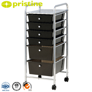 Shopee Household <strong>Storage</strong> MIT Wholesale Taiwan Manufacturer Home Trolley Cabinet 6 Tier Plastic <strong>Storage</strong> <strong>Drawer</strong> <strong>Cart</strong> - Product Image 1