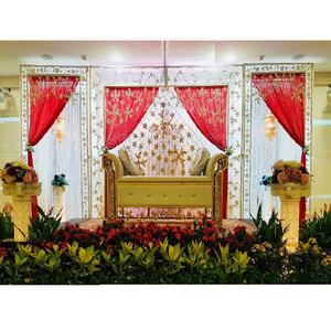 ฉากหลังขาตั้งโลหะสำหรับตกแต่งงานแต่งงานสไตล์ไนจีเรีย,ฉากหลังโลหะสำหรับงานแต่งงานฉากงานแต่งฉากหลังงานแต่งซุ้มโลหะ - Product Image 1