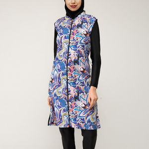 Conjunto completo de 5 piezas de traje de baño musulmán, ropa de baño islámica, vestidos turcos, Túnica Abaya modesta, Hijab modesto - Product Image 1