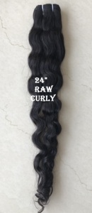 Extensions de cheveux brésiliens Remy vierges à cuticules intactes, ondulés, prix de gros, avec closure 5x5 en dentelle transparente - Product Image 3