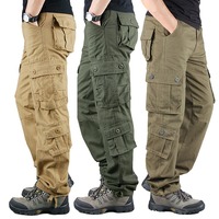 Yeni 2021 yaz kargo pantolon çok cepler pantolon erkekler Hip Hop spor erkek pantolon ve pantolon toptan Sweatpants