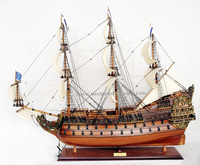 Modelo de Barco de Madera GIA NHIEN LE SOLEIL ROYAL TS0011W Vietnam, Regalo Decorativo para Amantes de los Barcos
