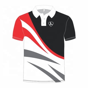 Chemises de sport pour hommes, sur mesure, 100% polyester, tissu tricoté de haute qualité, impression numérique, écologiques, grandes tailles, décontractées - Product Image 1