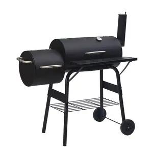 <span class=keywords><strong>Barbecue</strong></span> en <span class=keywords><strong>charbon</strong></span> de bois, grand Bbq de grande zone de cuisson, gril à <span class=keywords><strong>charbon</strong></span> de bois, Grill de décalage avec double grille et couvercle - Product Image 3