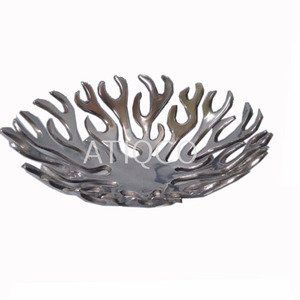 Frutero de Aluminio Ecológico de Diseño Clásico Moderno, Decoración para Mesa de Comedor, Acabado Espejo, Apto para Lavavajillas, Ligero - Product Image 5