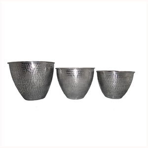 Home Decoration Pitcher Cast Aluminium Flower <b>Vase</b> <b>Set</b> of Three Decoration Floor <b>Vases</b> Modern Traditional Metal Flower <b>Vases</b> - Product Image 1