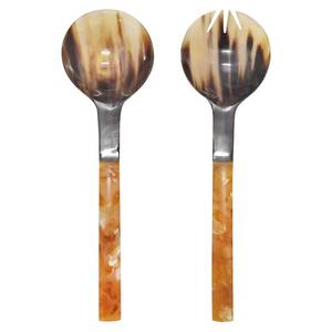 Cuillères à fourchette en corne pour ustensile de cuisine avec conception pour poignée pour restaurants et ustensiles de cuisine à la maison à vendre - Product Image 2