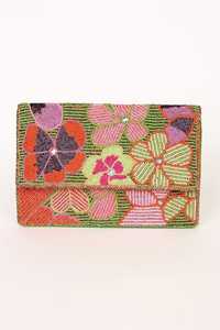 Sac à main brodé de fleurs à perles pour femme, pochette, portefeuille, costume de fête, nouvelle collection, 2020 - Product Image 3