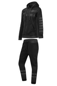 MENS TRACKSUIT SET FLEECE HOODIE TOP & BOTTOMS JOGGERS GYM PLAIN POCKETS NEW - Product Image 6