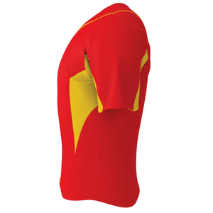 Maillot de baseball/softball confortable pour homme, taille personnalisée, respirant, imprimé par sublimation, col en V, manches courtes, fabriqué au Pakistan - Product Image 1