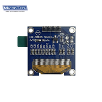 Module LCD monochrome oled de 0.96 pouces, 128x64 points, avec Interface IIC