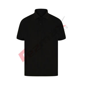 Polos de algodón 100% para hombre, ropa al por mayor con logotipo personalizado bordado e impresión - Product Image 5