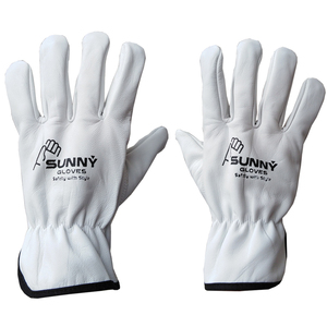 Guantes de seguridad de grano de cabra para conductores Guantes DE TRABAJO - Product Image 3