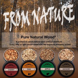 Juego de coctelera negra con 4 sabores, Chips de madera, antiguo, para cócteles, whisky, bebidas, madera negra - Product Image 6