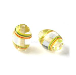 Venta al por mayor de cuentas de cristal de Murano rayadas y cuentas de vidrio para hacer joyas seductoras directamente del fabricante indio de cuentas - Product Image 4