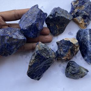Pierre précieuse brute de sodalite bleue naturelle par kilogramme de fabrication de bijoux à partir de mines directes Fournisseur de pierres précieuses semi-précieuses - Product Image 4