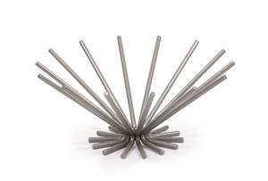 Bol à fruits en acier inoxydable de luxe, design personnalisé, bol à noix fait à la main, fabriqué en Inde - Product Image 4