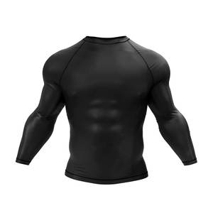 เสื้อรัดกล้ามแขนยาวสำหรับผู้ชาย MMA Rush Guard Deesha ผ้าโพลีเอสเตอร์/คอตตอน 240 กรัม พิมพ์ลายแบบซับลิเมชั่น ดีไซน์สีสันตามสั่ง คุณภาพสูง - Product Image 5