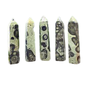 Alta calidad Kambaba Jasper obelisco Torre Cristal Reiki curación piedra preciosa punto grabado tallado al por mayor - Product Image 2