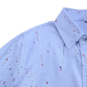 OEM 100% algodón para hombre camisas de vestir de corte slim de otoño casual al por mayor camisas de vestir para hombre para los hombres - Product Image 3