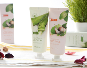 TERESIA Crema de Manos Nutritiva con Aloe Vera y Colágeno Hidrolizado 100ml Hidratante, Reparadora, Rejuvenecedora OBM Corea - Product Image 2