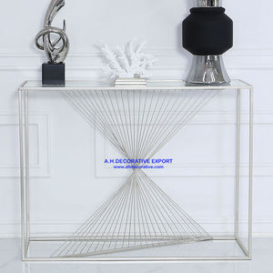 Table Console au Design simpliste, meuble décoratif en acier inoxydable, de haute qualité, pour la maison, salon, nouveau Design - Product Image 3