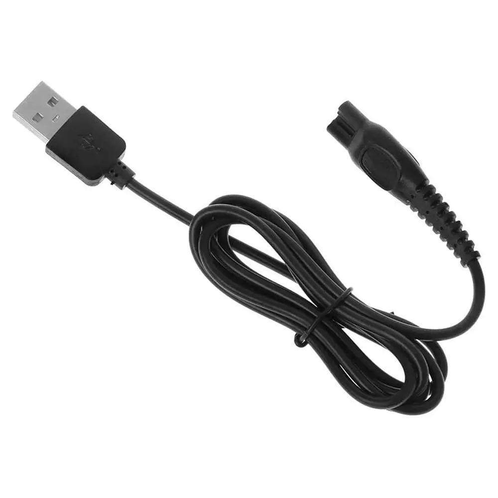 Câble de chargeur USB de remplacement 5V, chargeur et adaptateur électrique, pour rasoir électrique, pour hommes