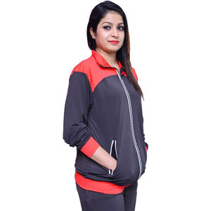 Le Pakistan a fabriqué des survêtements en polaire coupe-vent élégants pour femmes, survêtements de grande taille XL avec logo personnalisé, vêtements d'hiver multicolores pour filles - Product Image 3