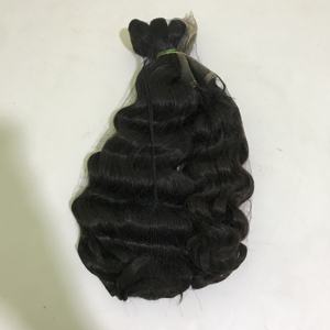 Mèches malaisiennes naturelles, cheveux bruts sans traitement, alignées, Deep Wave, de haute qualité, cheveux vierges à Double Drawn, bon marché - Product Image 5